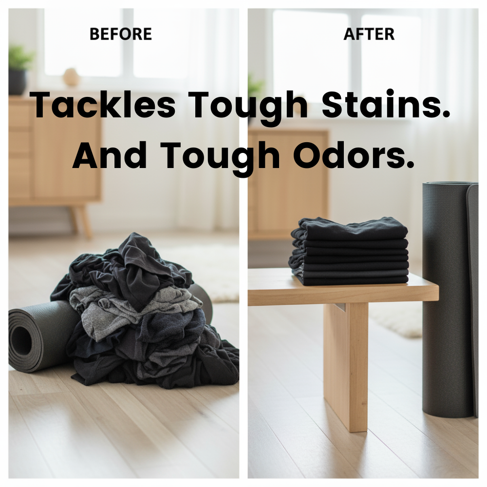 Unscented SLS-Free Laundry Detergent - Hypoallergenic & Eco-Friendly - MamaP bamboo toothbrush