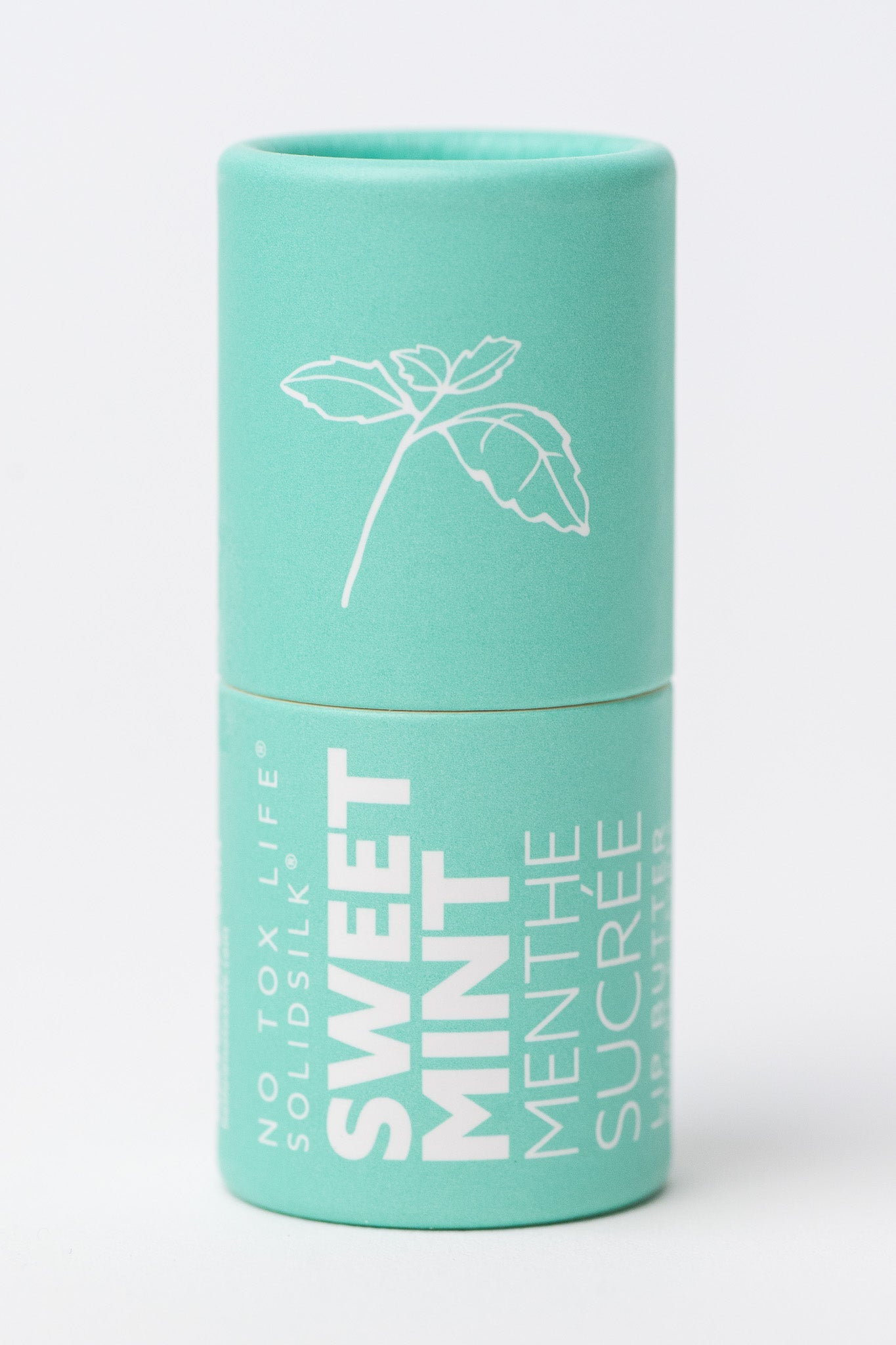 SOLIDSILK® Lip Butter - Sweet Mint - No Tox Life® - MamaP bamboo toothbrush