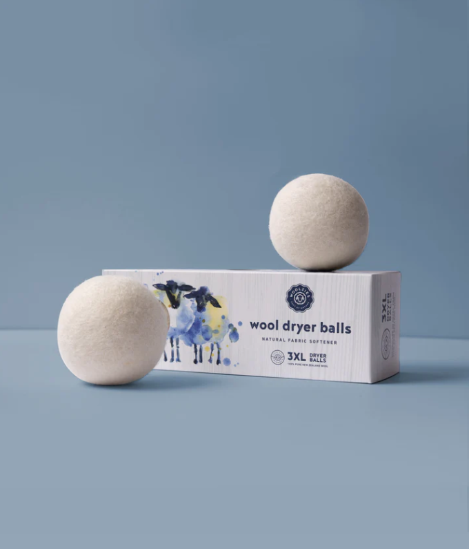 Wool Dryer Balls - MamaP bamboo toothbrush