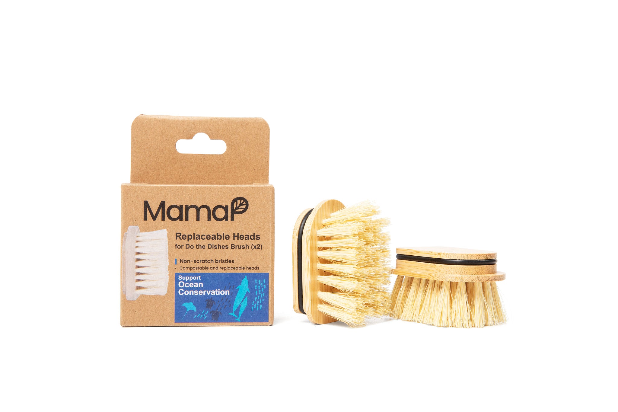 Do The Dishes Brush with Replaceable & Compostable Head