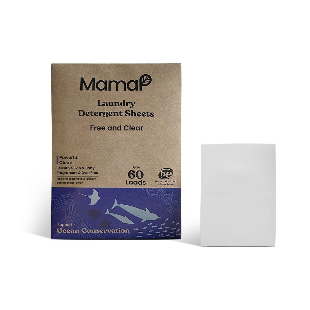Laundry Detergent Sheets Sensitive Free & Clear – MamaP