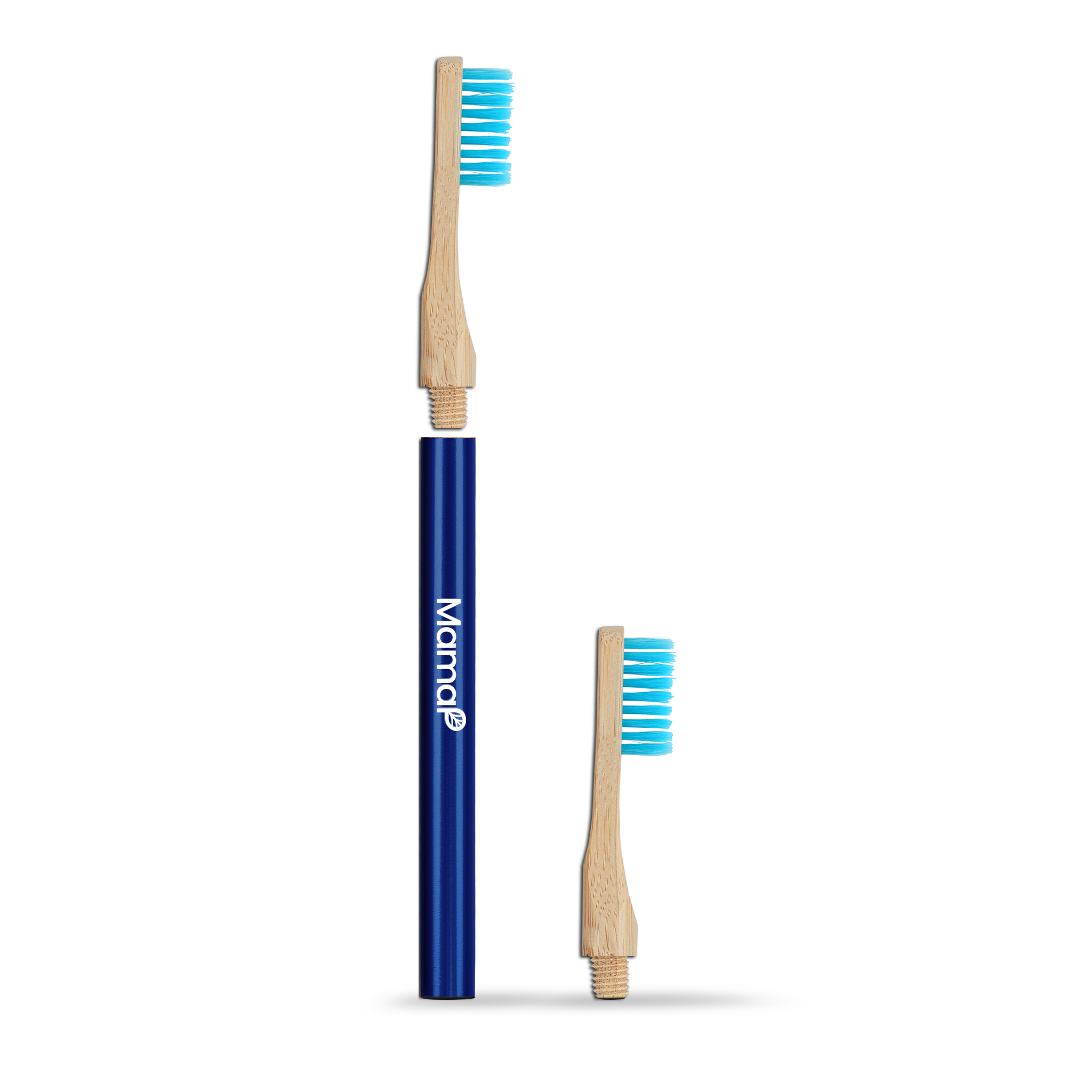 Revolve Manual Toothbrush with Replaceable Head - Ocean Conservation - MamaP bamboo toothbrush