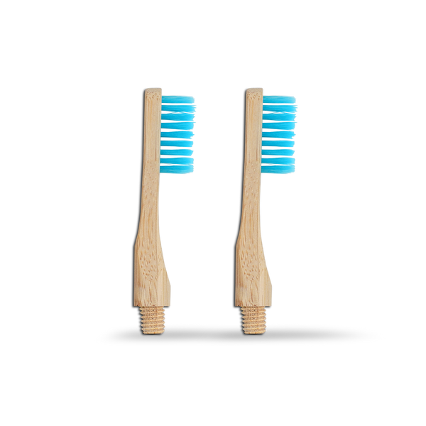 Revolve Manual Toothbrush Heads - Ocean Conservation - MamaP bamboo toothbrush
