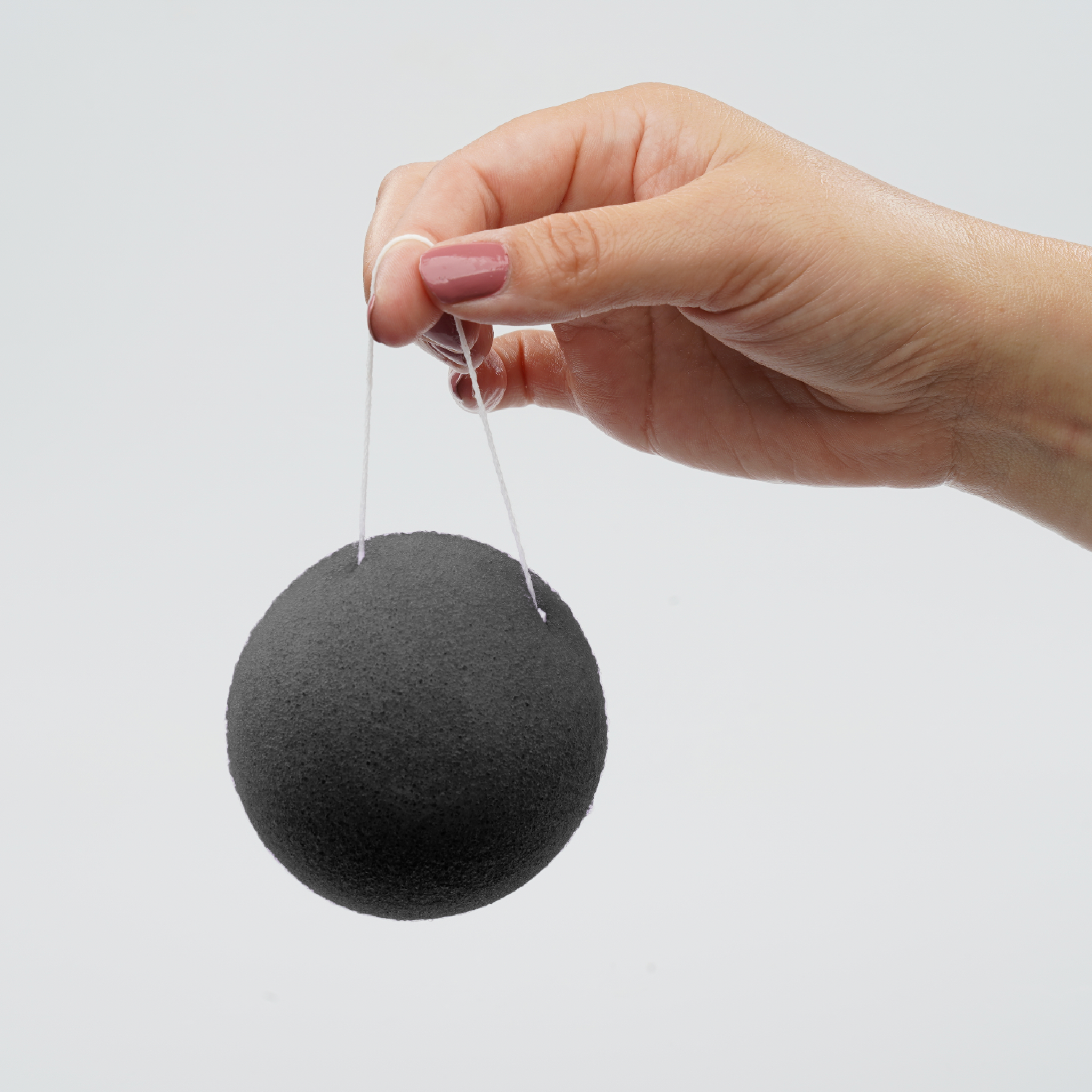 Detoxifying Charcoal Konjac Face or Body Sponge - MamaP bamboo toothbrush