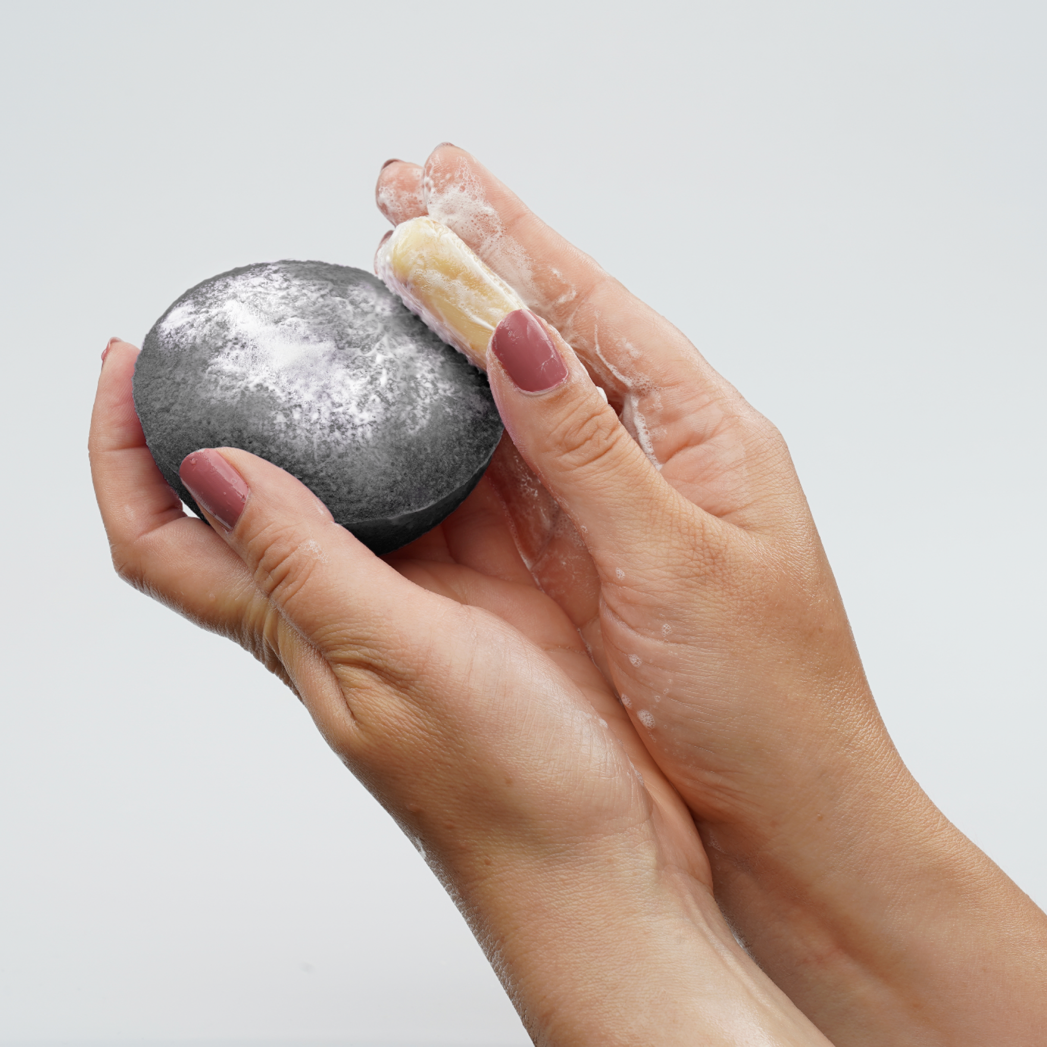 Detoxifying Charcoal Konjac Face or Body Sponge - MamaP bamboo toothbrush