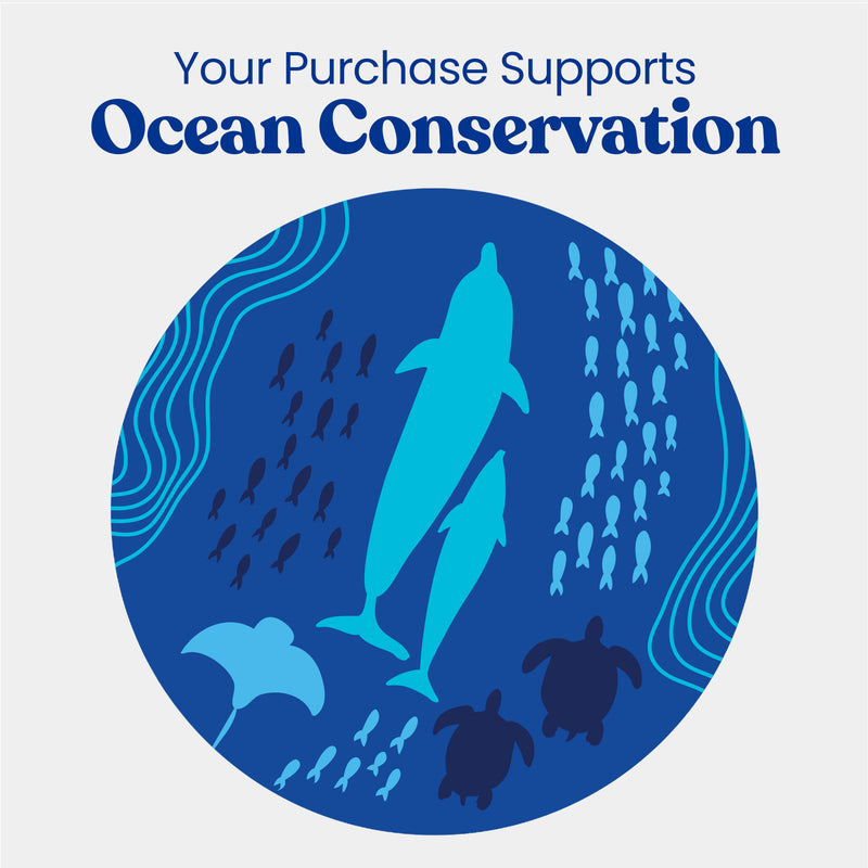 Ocean Conservation Vegan Dental Floss - MamaP bamboo toothbrush