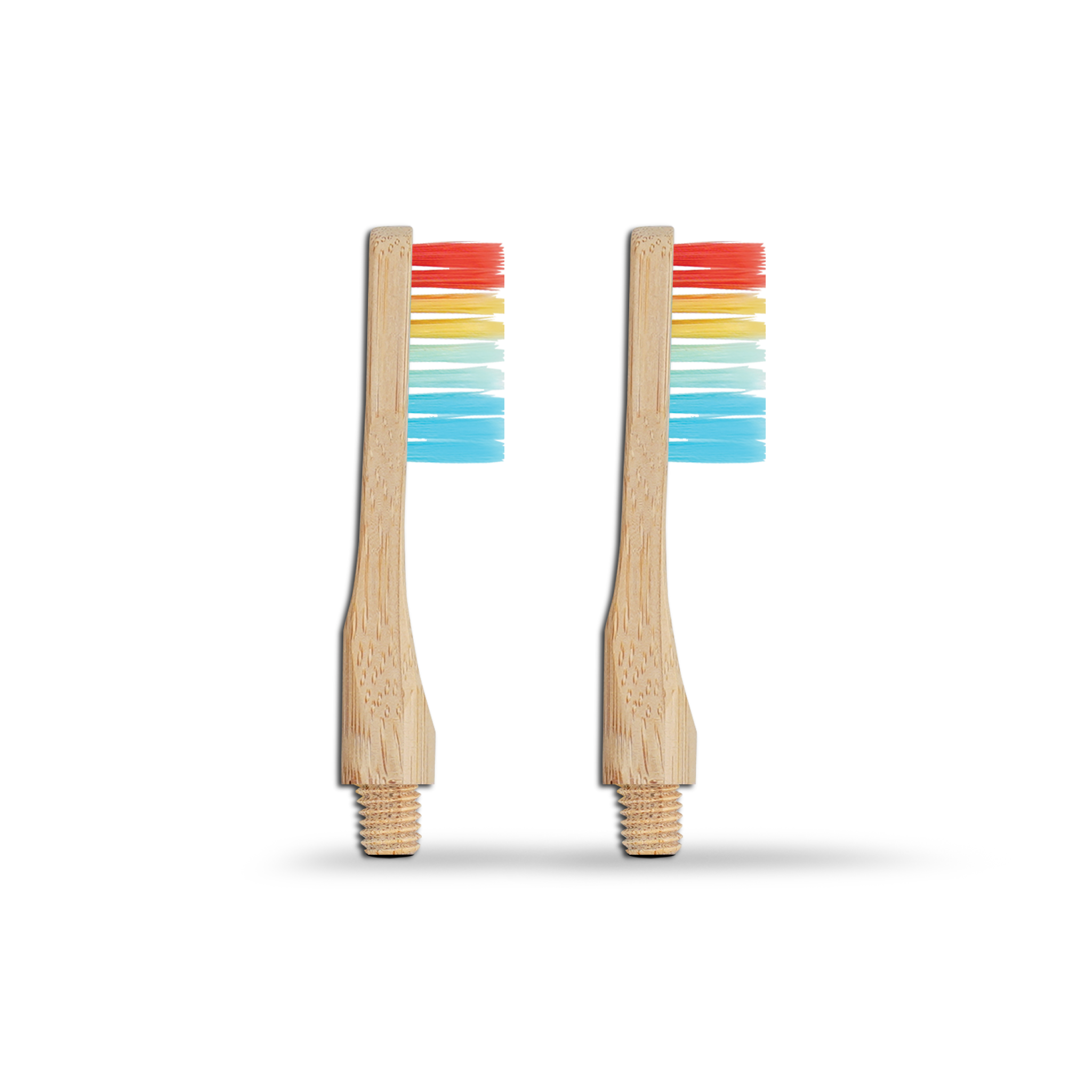 Revolve Manual Toothbrush Heads - LGBTQ+ Equality - MamaP bamboo toothbrush