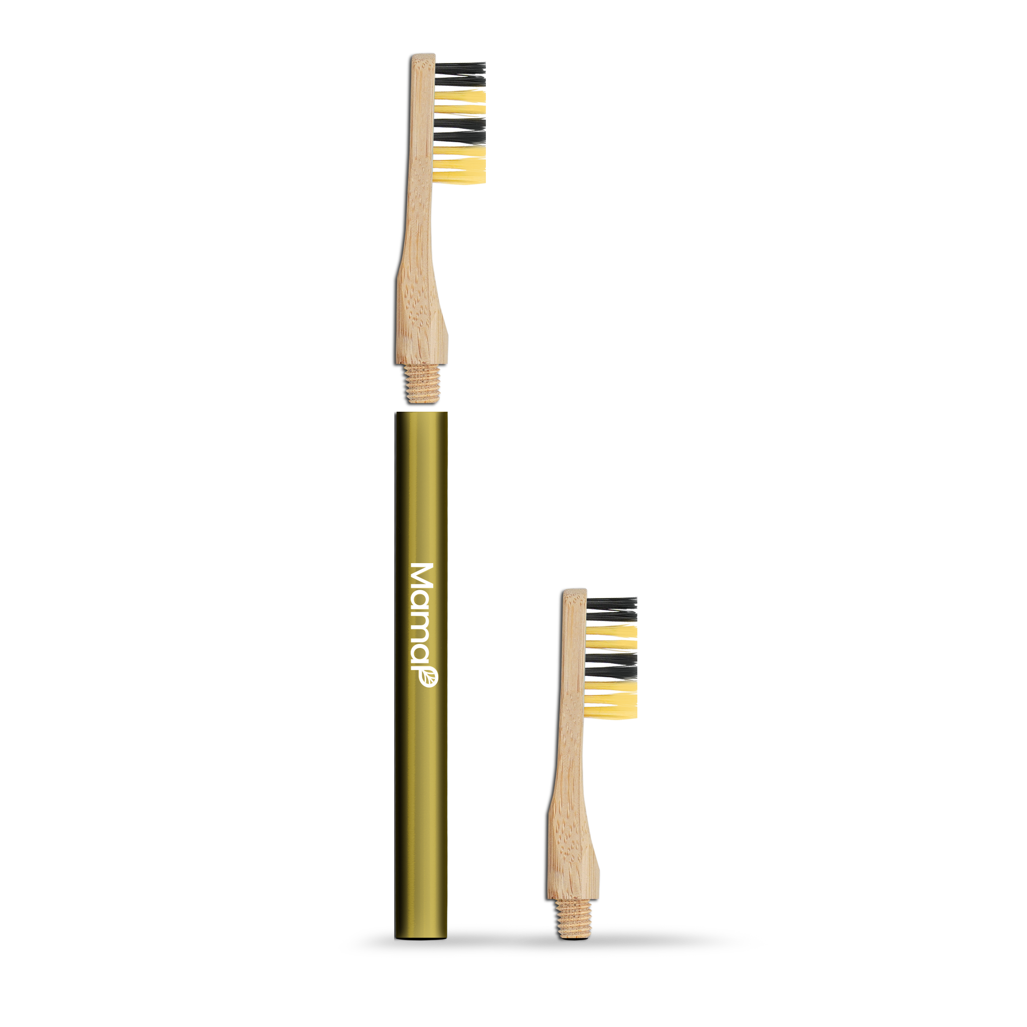 Revolve Manual Toothbrush with Replaceable Head - Save the Bees - MamaP bamboo toothbrush