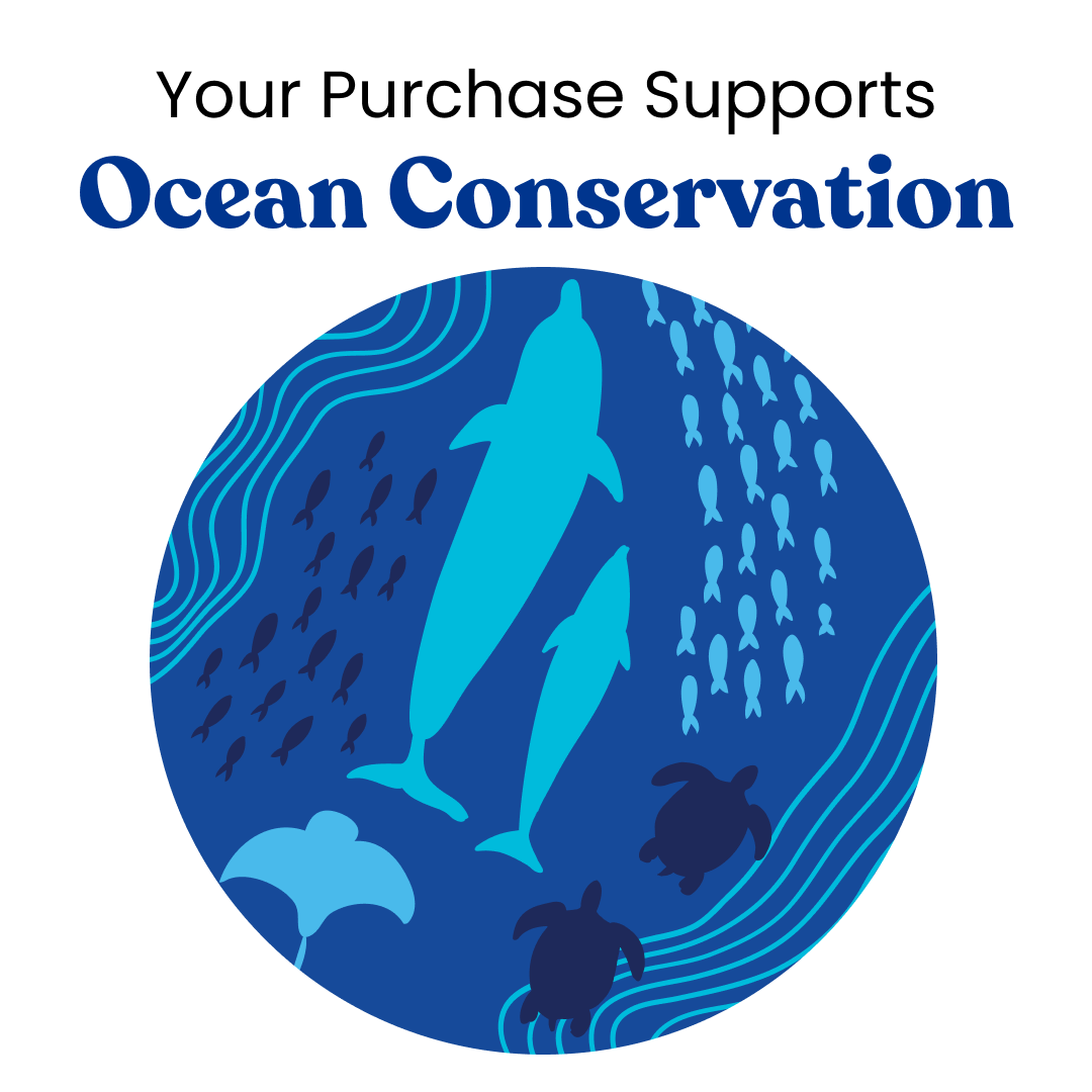 Ocean Conservation Konjac Face or Body Sponge - MamaP bamboo toothbrush
