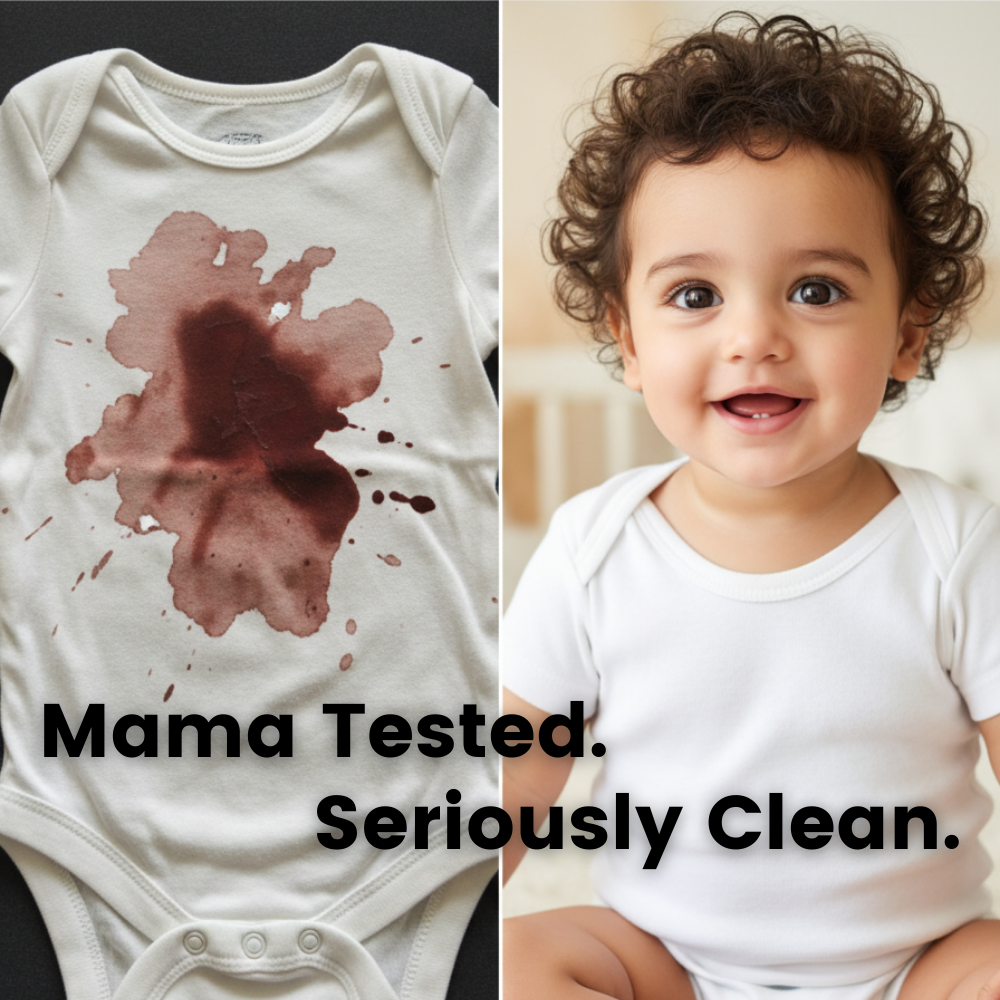 Unscented SLS-Free Laundry Detergent - Hypoallergenic & Eco-Friendly - MamaP bamboo toothbrush