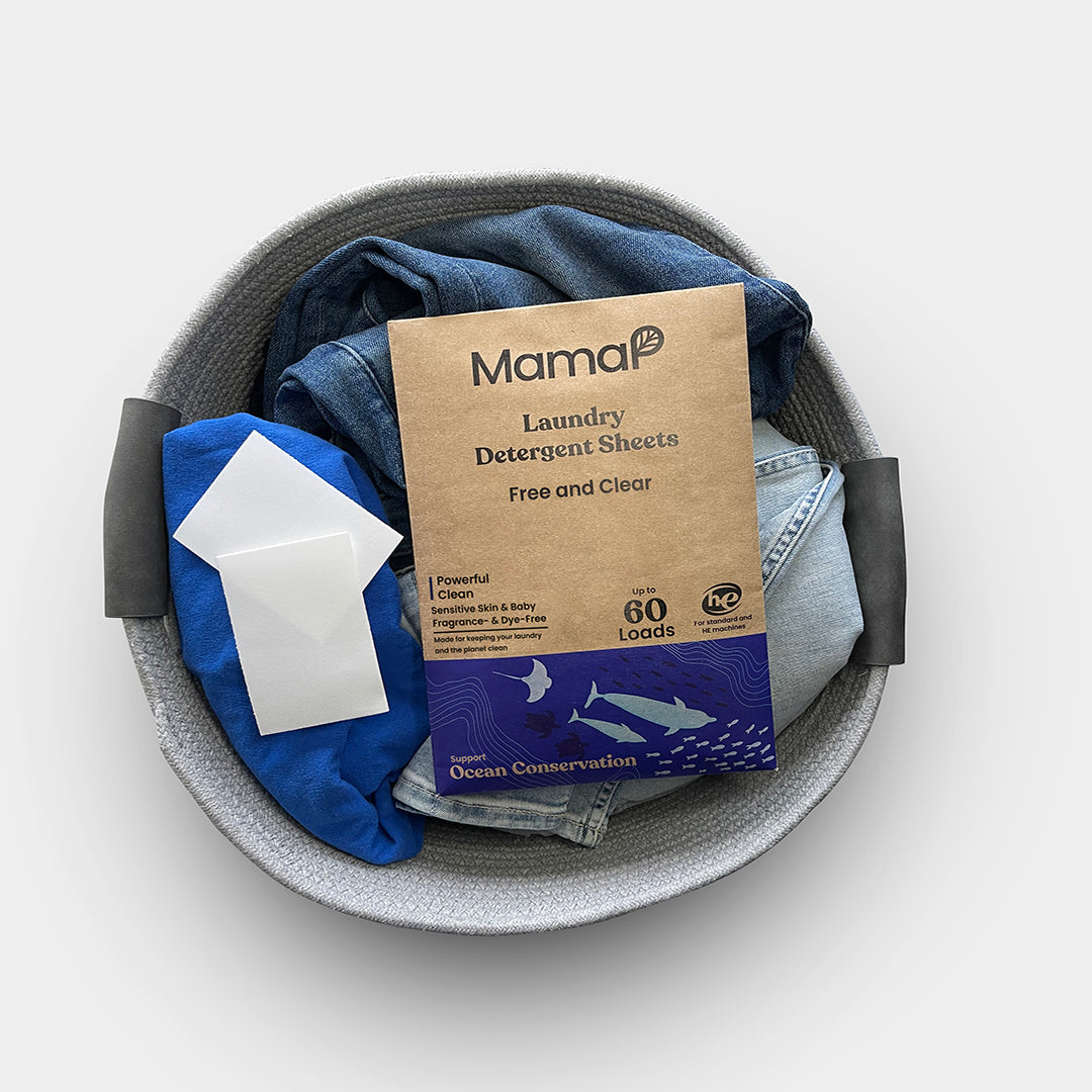 Laundry Detergent Sheets Fragance-Free - MamaP bamboo toothbrush