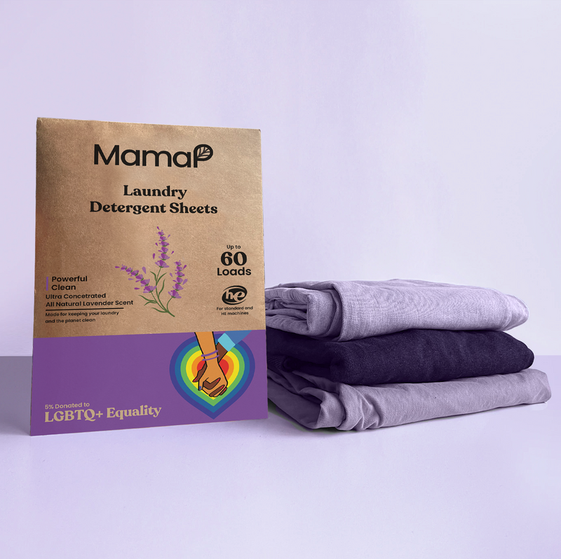 Lavender Laundry Detergent Sheets - MamaP bamboo toothbrush