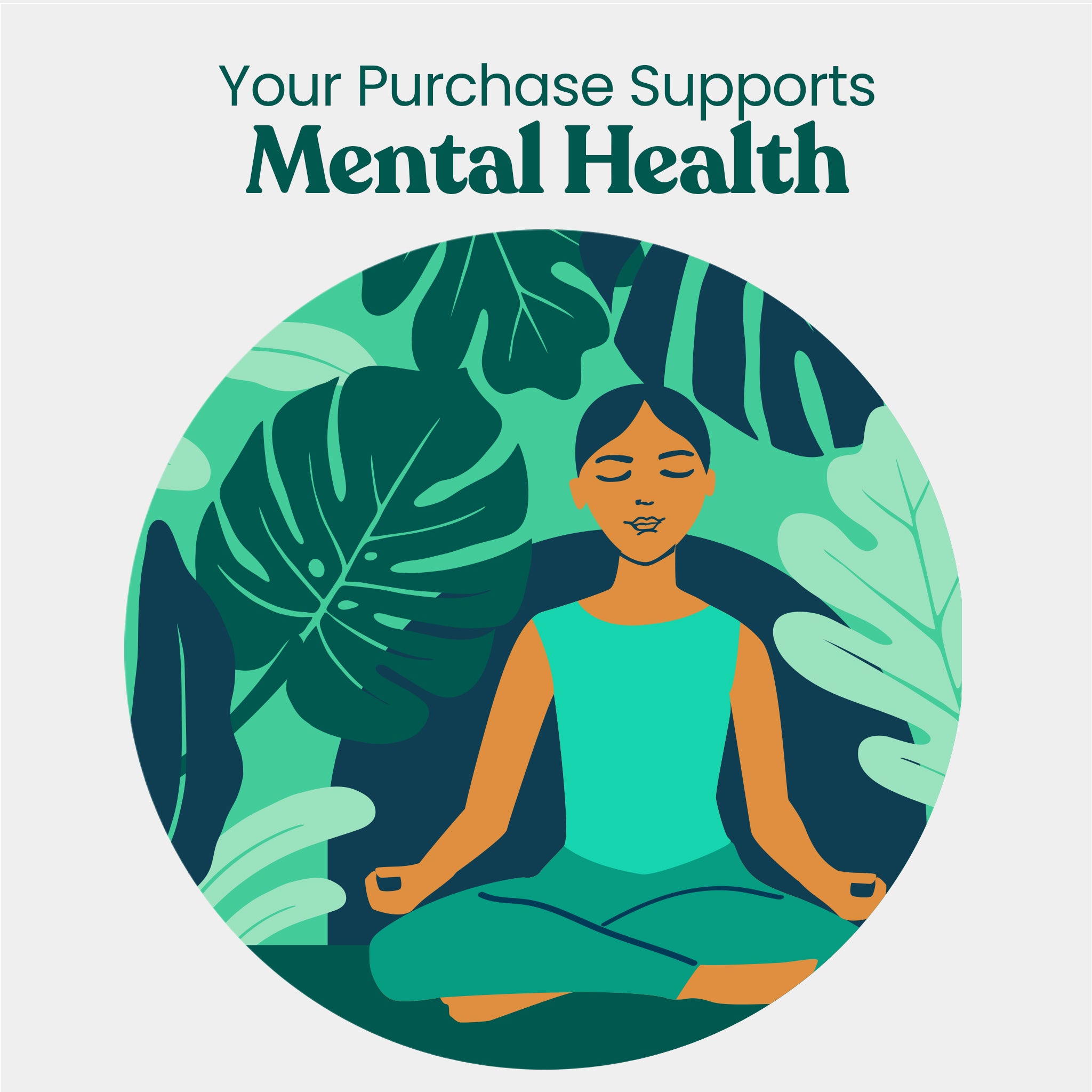 Mental Health Bamboo Toothbrush - MamaP bamboo toothbrush