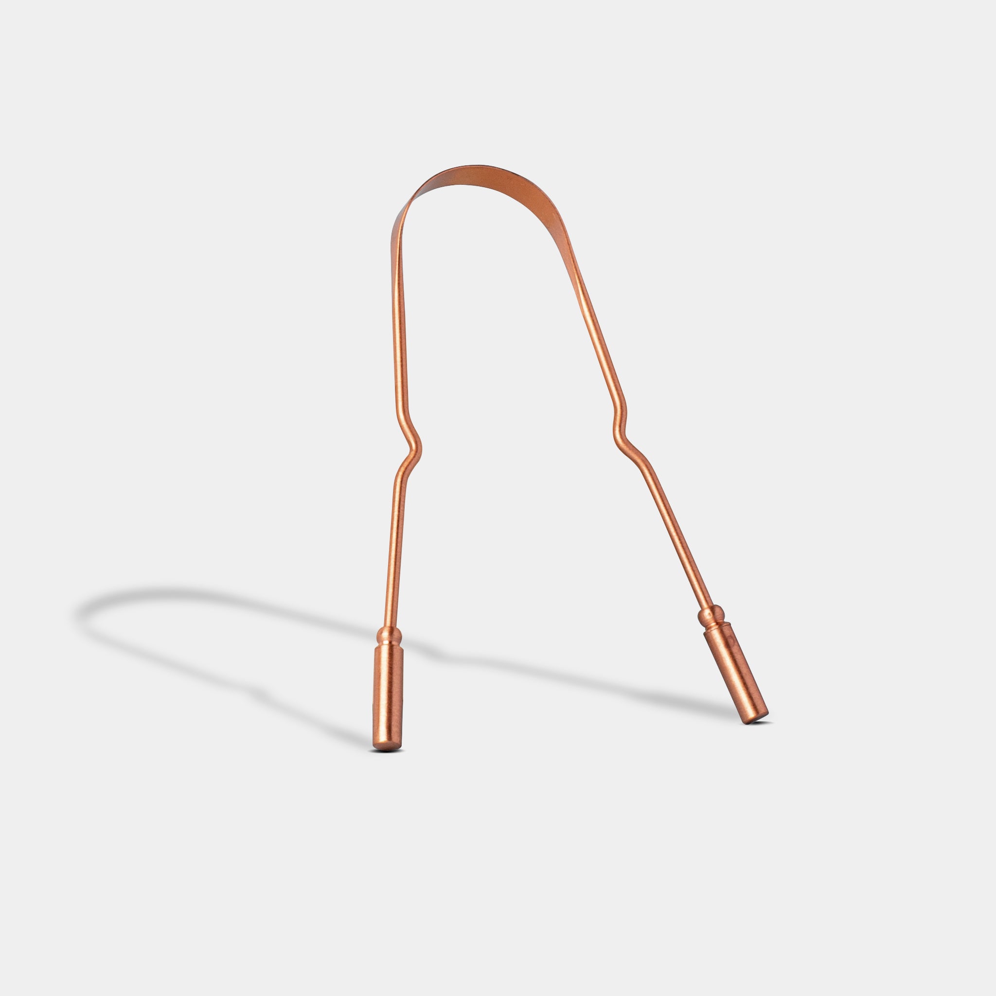 All New! Copper Tongue Scraper - MamaP bamboo toothbrush