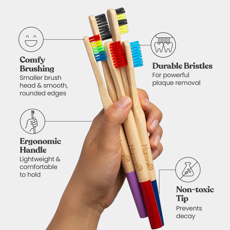 High Five Best Sellers - MamaP bamboo toothbrush